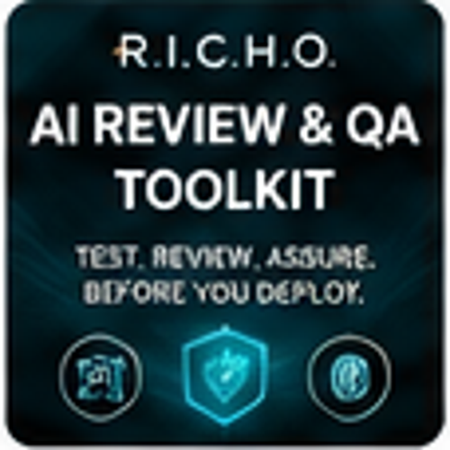R.I.C.H.O. AI Review & QA Toolkit