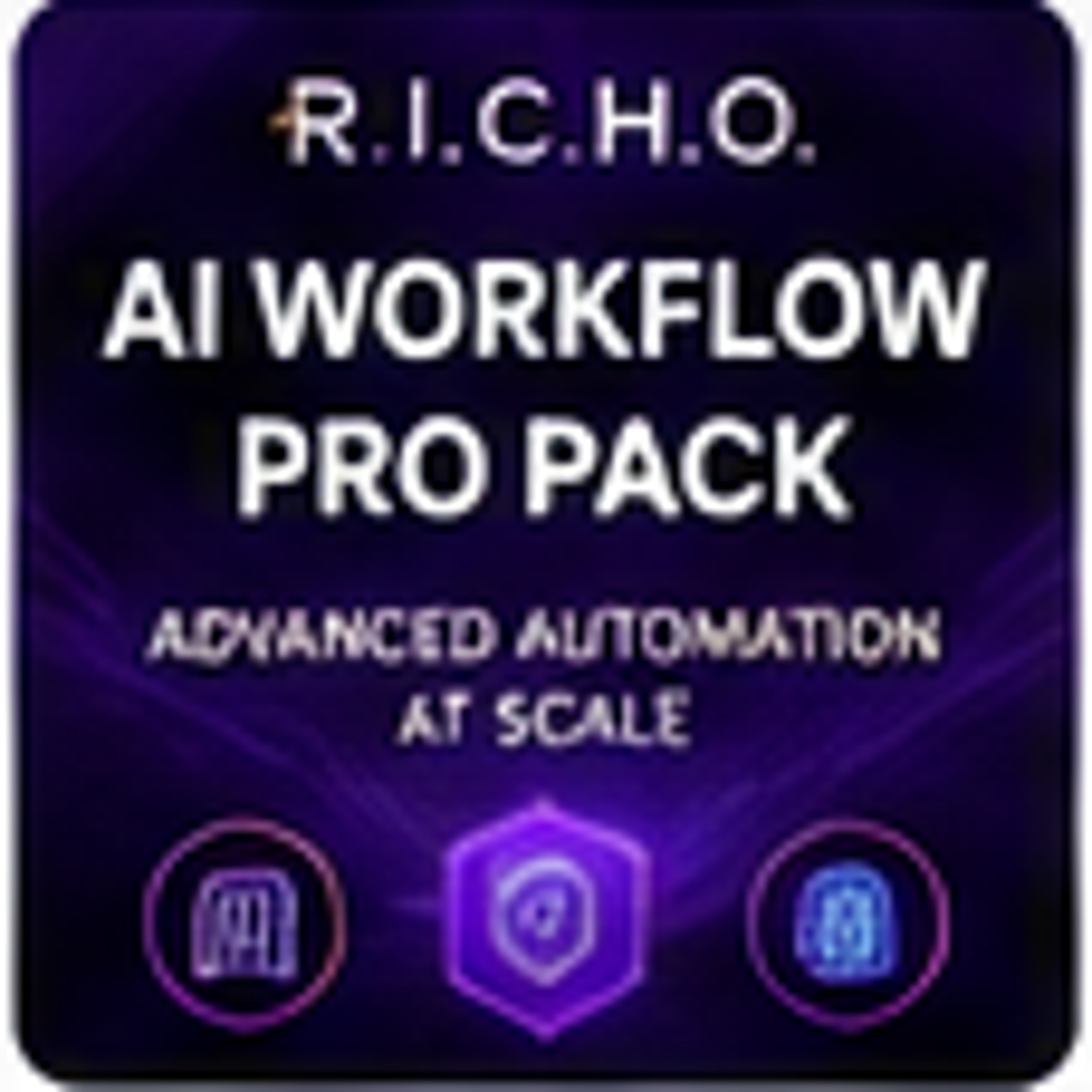 R.I.C.H.O. AI Workflow Pro Pack